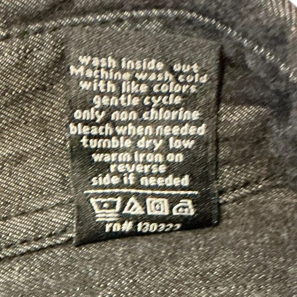 Sean John Black Button Down Heavy Cotton Shirt, 4XB - Picture 5 of 10